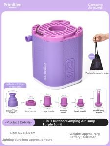 The Primitive | Portable Inflating and Deflating Outdoor Pump