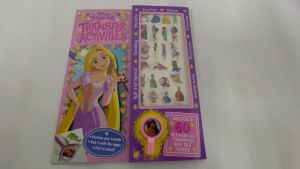 Disney Princess Transfer Activity Book with Colouring Stories Quiz Puzzles for Kids
