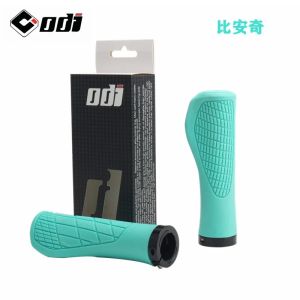ODI | ODI Rubber Meatball Lock-on Grips Anti-Slip Shock-Absorbing Mountain Bike Cycling Handgrips for Folding Bike