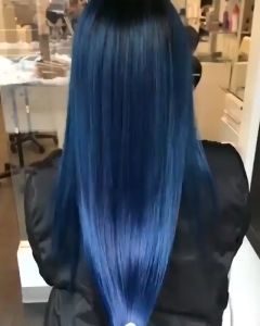 (free peroxide) 4/18 Fog Blue HAIR COLOR DYE CREAM 100ML PEWARNA RAMBUT blue dye hair dye ash blue rambut hair dye permanent dye Muslim friendly