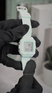 Jam Tangan Wanita Casio Baby-G BGD-10-3D Green Mint Dial Green Mint Resin Band