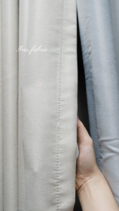 Ins.Fabric Midnight 95-99% Blackout langsir curtain ready made custom height ubah labuh  s fold