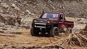 MN MN82 MN82Pro 1:12 Full Scale RC Car 2.4G 4WD RC Off-Road Pickup Truck Equipped with 280 Motor Remote Control Car Toy Gift