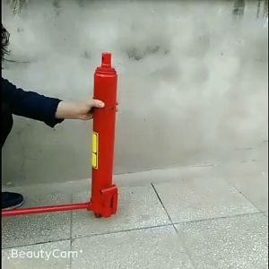 8T Extended Jack Hydraulic Cylinder Engine Vehicle Crane Special Long Stroke Hydraulic Small Vertical Jack