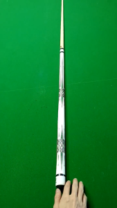 pool cue ไม้สนุก 11.5mm แบบหัวคิวแบ่งครึ่ง 1/2 พกพาสะดวก ระบบต่อเกลียว ส่งแรงแม่นยำ ออกแบบจับกระชับมือ