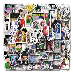 Bandai | 120 Chiếc Hunter X Hunter Anime Bộ Hình Dán Chống Thấm Nước DIY Đề Can Cho Laptop Ván Trượt Cốc Xe Ô Tô Xe Máy Hoạt Hình Mát Mẻ Bộ Sưu Tập