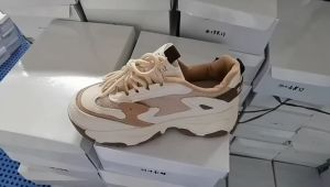 RARENO S316 Sepatu Sneakers Wanita Putih Sport Shoes