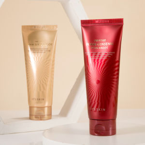 Its Skin Crystal Snail Red Ginseng Womens Deep Cleansing Hydrating Facial Wash Milk Improves Dullness Refreshing Control Oil Exfoliation