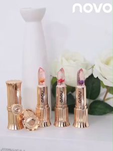 เปลี่ยนสี ลิปสติก โนโว ให้ดูเป็นเงินของคุณ - NOVO5923 NOVO FLOWER CRYTAL COLORS CHANGING LIPSTICK