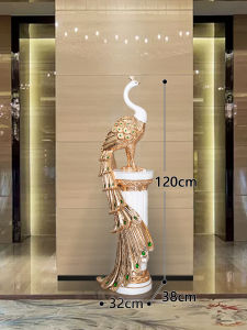 ตกแต่งห้องนั่งเล่นสไตล์ยุโรป ตู้เก็บเสื้อผ้าปีกผีเสื้อขนาดใหญ่ ของขวัญการย้ายเข้าใหม่ ของตกแต่งบ้าน ชิ้นส่วนงานฝีมือ