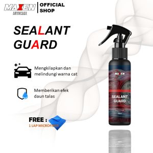 Maxen Sealant Guard 250ml Perawatan Motor Mobil Coating Mengkilapkan Body Car Melindungi Dari Sinar UV Memberikan Efek Daun Talas 250ml