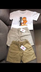 URBAN PIPE Short For Kids Plain 2-9 Yrs Boys Kid Shorts Knee-Above100% Cotton High Quality 9745