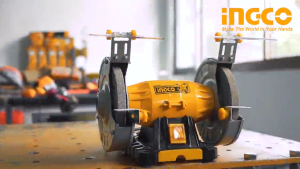 INGCO รุ่น BG83502 มอเตอร์หินไฟ หินเจียรไฟฟ้า 350 วัตต์ ขนาด 8 นิ้ว