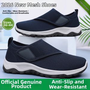 JIFANPAUL | Giày Đi Bộ Nam Thoáng Khí Có Dây Dán
