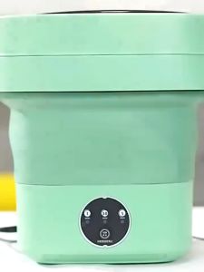 Mesin Cuci Mini Portabel Disterilkan dengan Cahaya Biru 8L: Pengering Otomatis yang Praktis