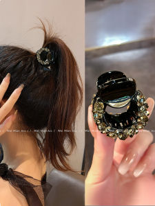 2025 New Style Womens Half Updo Hair Clips Fashionable Hair Accessories Fixed Hair Grips behind Head Cute Small Claw Clips