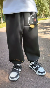 Kids Pants for Autumn Winter Comfortable Sports Trousers Soft and Safe for Children