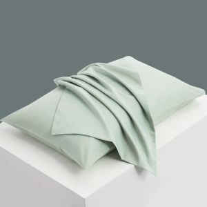 ปลอกหมอน Pillowcase ขนาด19 x 29 นิ้ว (48 x 74 cm) ปลอกหมอนผ้าฝ้ายซัก ผ้าฝ้าย สีพื้น ไม่ซีดจาง