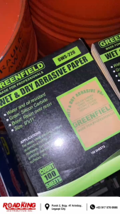 GREENFIELD WET & DRY ABRASIVE SANDPAPER | WATERPROOF SAND PAPER FOR METAL WOOD PLASTIC AUTOMOTIVE & DIY | ASSORTED GRIT