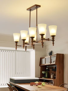 MINGRU | Vintage Long Restaurant Chandelier