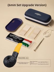SAVINELLI | Mini Elegant Diplomat-style Briar Pipe Accessories