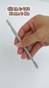 Sủi Da Inox Mỹ Phẩm Quyên Chính Hãng S704 - An Toàn Cho Da - Thép Không Gỉ - Lấy Khóe Móng