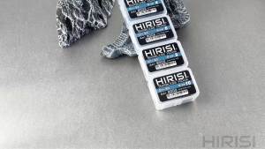 Hirisi 200 Chiếc Móc Câu Cá Bằng Thép Không Gỉ Carbon Cao Cấp Không Gai Phủ PTFE Móc Câu Cá Cho Câu Cá Hồ Phụ Kiện Móc Không Gai