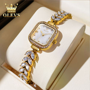 OLEVS Watch For Women Waterproof Original Sale Korean Style Casual Fashion Watches Diamond Stainless Steel Strap Quartz Women Watch