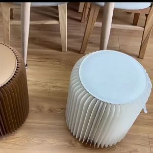 Round Folding Storage Children Stool