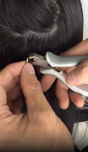 Professional Hair Clamp 6D Hair Extension Fast & Seamless Hair Removal Pliers Damage-Free Hair Styling Tools