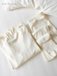 Bộ Đồ Lót Giữ Nhiệt Softsonnets Dành Cho Nữ Tay Dài Mỏng Tự Làm Nóng Liền Mạch Quần Áo Giữ Nhiệt Mùa Thu