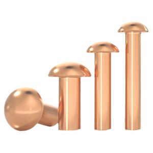 TIANZHUOJINSHU | Copper Full Solid Round Head Rivet