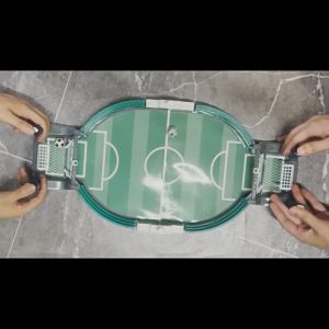 Football Table Interactive Game Mini Table Soccer Game Desktop Interactive Soccer Game Toy 2-Player Desktop Football