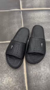 Dép quai ngang dập cá sấu cực đẹp siêu bền đế cao su non đúc nguyên khối nhẹ có bảo hành 12 tháng KINSON SHOP