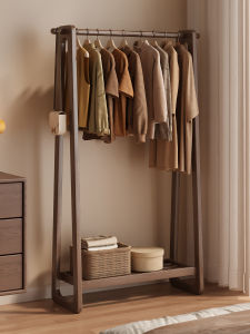 YONGJUE | Solid Wood Floor-standing Hat and Clothes Rack