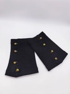 New Chinese Style Knitted Wrist Protector Sleeve Cuffs Practical Daily Use Simple Elegant Accessories for Men And Women