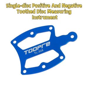 Single Speed Tooth Wear Measuring Device Disc Positive And Negative Tooth Disc Measuring Tool Narrow-Wide Tooth Wear Detector