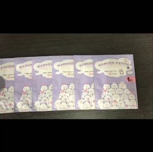 5PCS Menstrual Cramp Pain Relief Heat Patch Hot Compress Body Warmer Self Heating Adhesive Pad