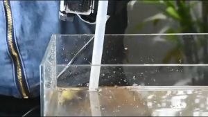 3 in 1 Fish Tank Filter Suspension Oxygen Pump Fish Tank Filter Aquarium Deodorization Skimmer Activated Carbon Pump