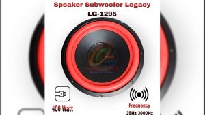 Asia Jaya Speaker Subwoofer LEGACY 12" LG12952 / LG 1295 / LG1295 12 Inch Daya Maksimum 400 Watt Garansi 1 Bulan Distributor Resmi - Lazada