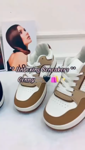 Genny Sneakers Wanita Wedges 3 CM 0914015