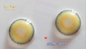 คอนแทคเลนส์ ICELNAD คอนแทคเลนส์สี MINI EYES 2pcs EYESHARE 14.2mm 12 เดือน