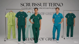 AOGargments 2026 Quality green Scrubsuit// medical uniform//
