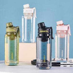 750/1000ml Reusable Water Bottle with Tea Infuser High-Capacity BPA Free Leak-Proof Design for Travel OutdoorSports & Car Use