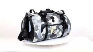42) HIGH QUALITY LARGE 40L SNIPER WATERPROOF IP X6 TRAVEL BAG GYM BAG BACKPACK DRY BAG OUTDOOR BAG + RELECTIVE LIGHT