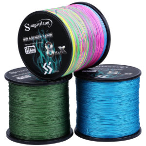 Sougayilang 9 Strands PE Fishing Line Raid Fishing Line 300M 500M 1000M Multifilament Fishing Wire Carp Fishing Line Tool Pesca