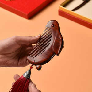 Rabbit Shaped Ivory Wood Comb Ancient Style Creative Gift for Girlfriend Or Best Friend Hair Care Massage Brush Family Personal Care