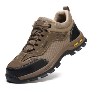 Mens Protective Shoes Safety Shoes Anti Smash and Anti Stab Work Shoes Insulated Shoes and Protective Boots