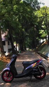 Stiker Striping Yamaha Mio: Desain Unik & Transparan