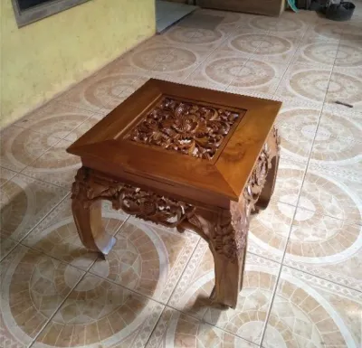 Meja Puk Ketapang Jati